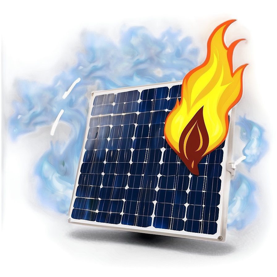 Solar Panel Fire Safety Png Dvu62