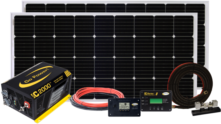 Go Power Solar Panels, HD Png Download PNG with transparent background