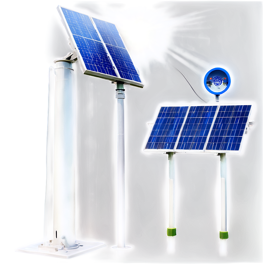 Solar Panel Street Light Png Qct18