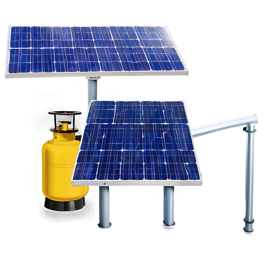 Solar Panel Water Pump Png Rtv