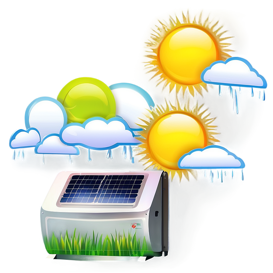 Solar Powered Air Conditioner PNG 06272024 PNG with transparent background
