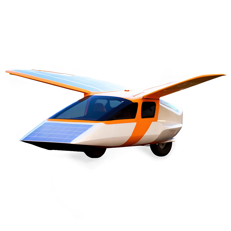 Solar-powered Flying Car Png 34