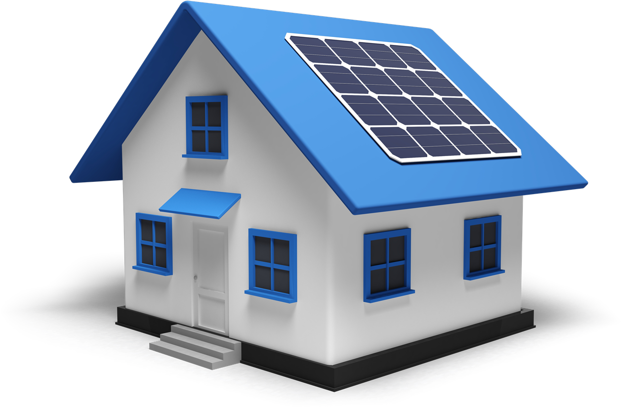 Solar Powered Home Model