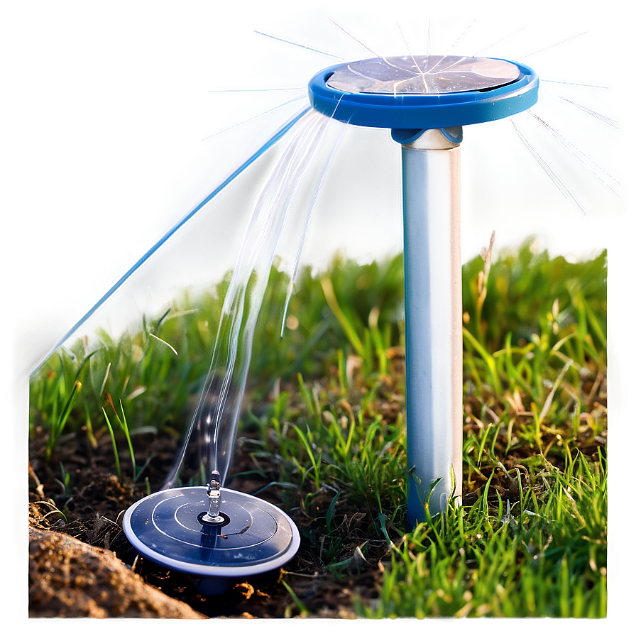 Solar Powered Sprinkler Png Cmw12