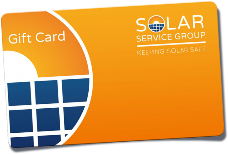 Solar Service Group Gift Card PNG image with a transparent background, free high-resolution download