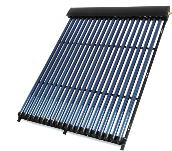 Evacuated Tube Solar Thermal Collector - Thermal Solar Panels, HD Png Download PNG with transparent background