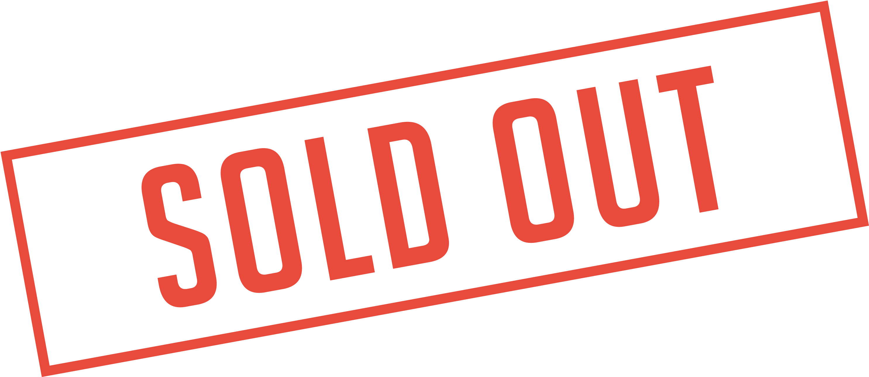 Sold Out Sign Graphic