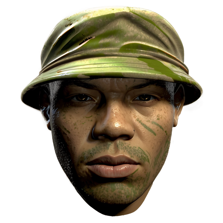 Soldier Hat Sketch Png 06292024