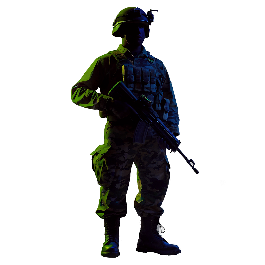 Soldier Silhouette PNG 71 PNG with transparent background