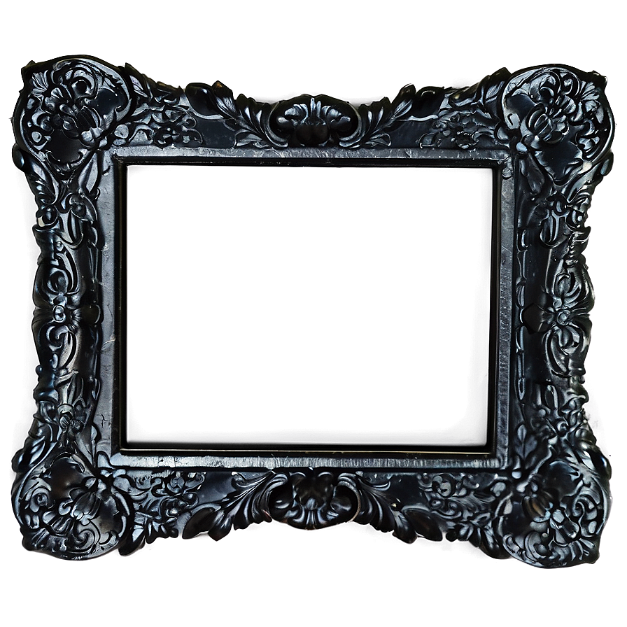 Solid Black Frame Png Flo