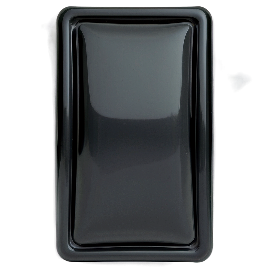 Solid Black Rectangle Design Png Sfo