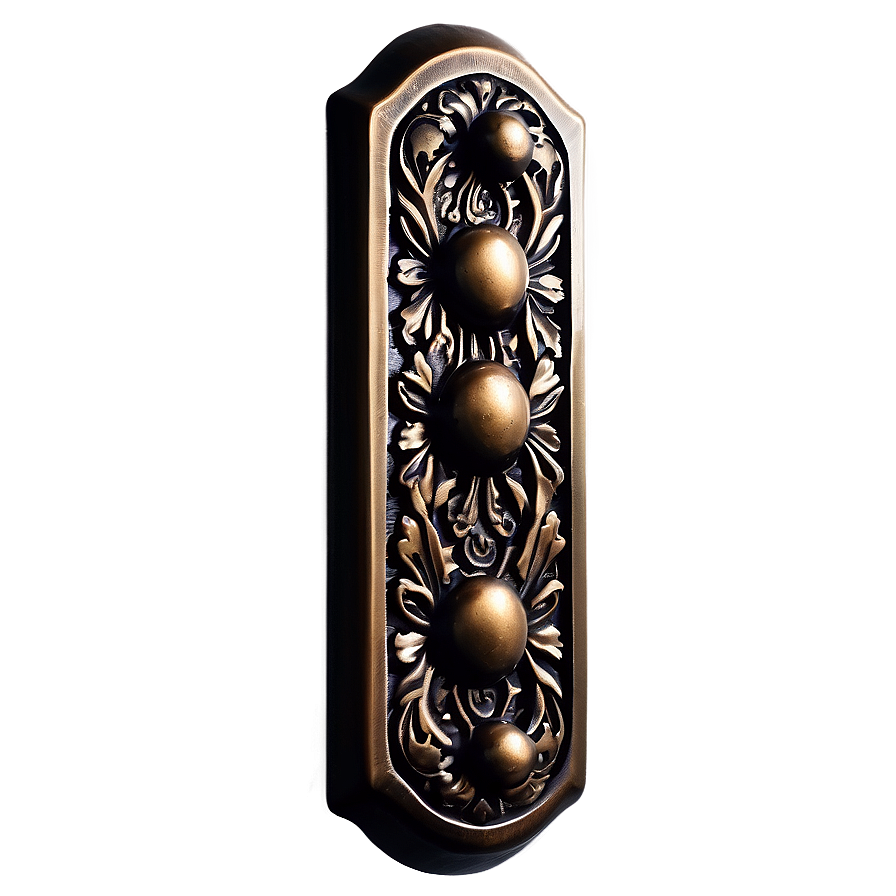 Solid Bronze Knocker PNG uuo89 PNG with transparent background