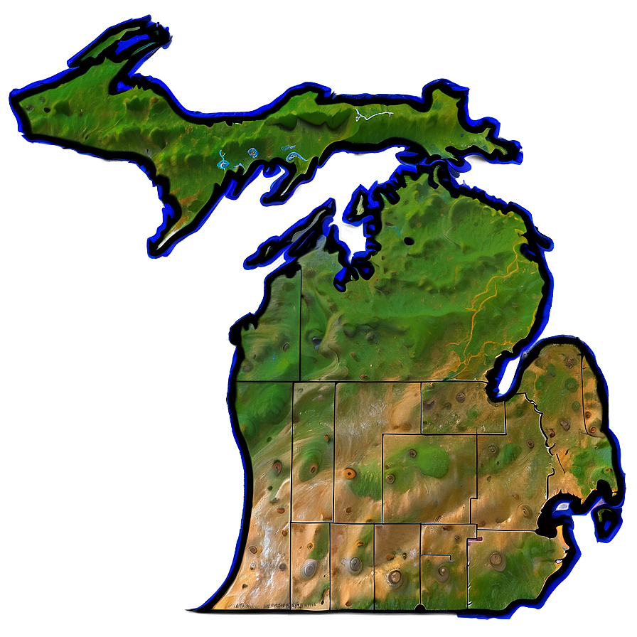 Solid Michigan Framework Png Tqu17