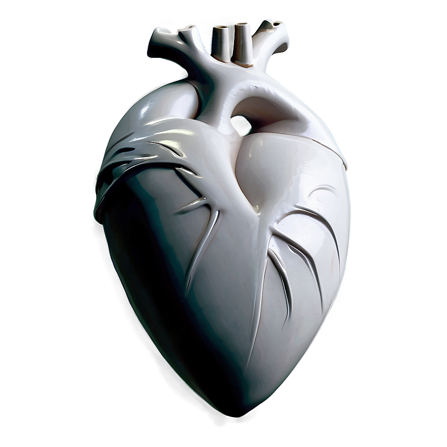 Solid White Heart Png Nmm76