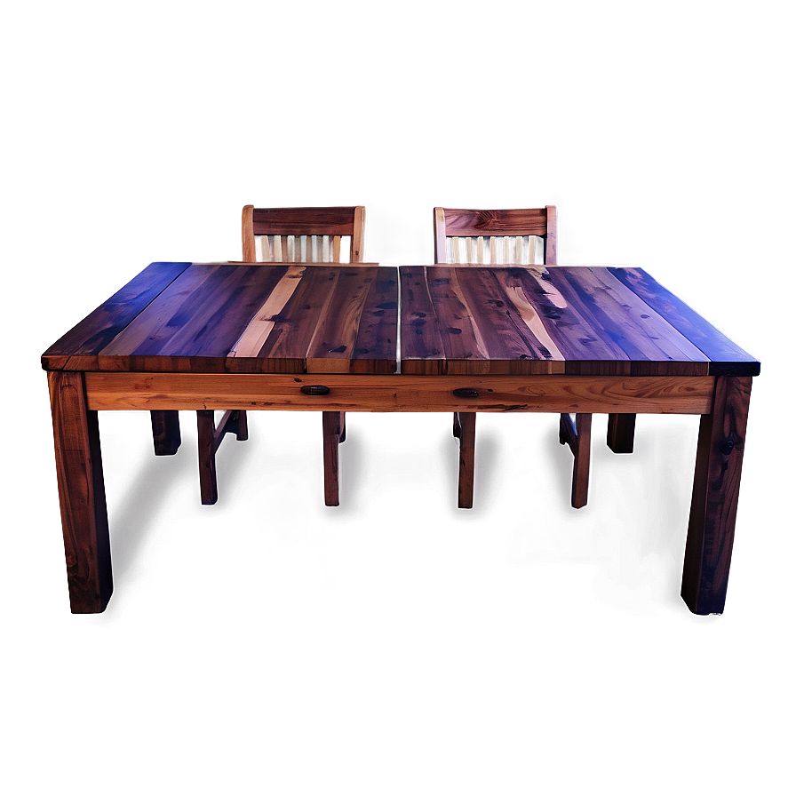 Solid Wood Dining Table Png 06122024