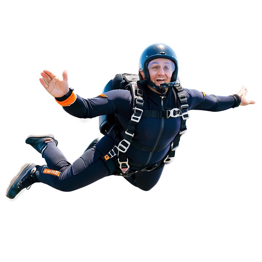 Solo Skydive Png 15