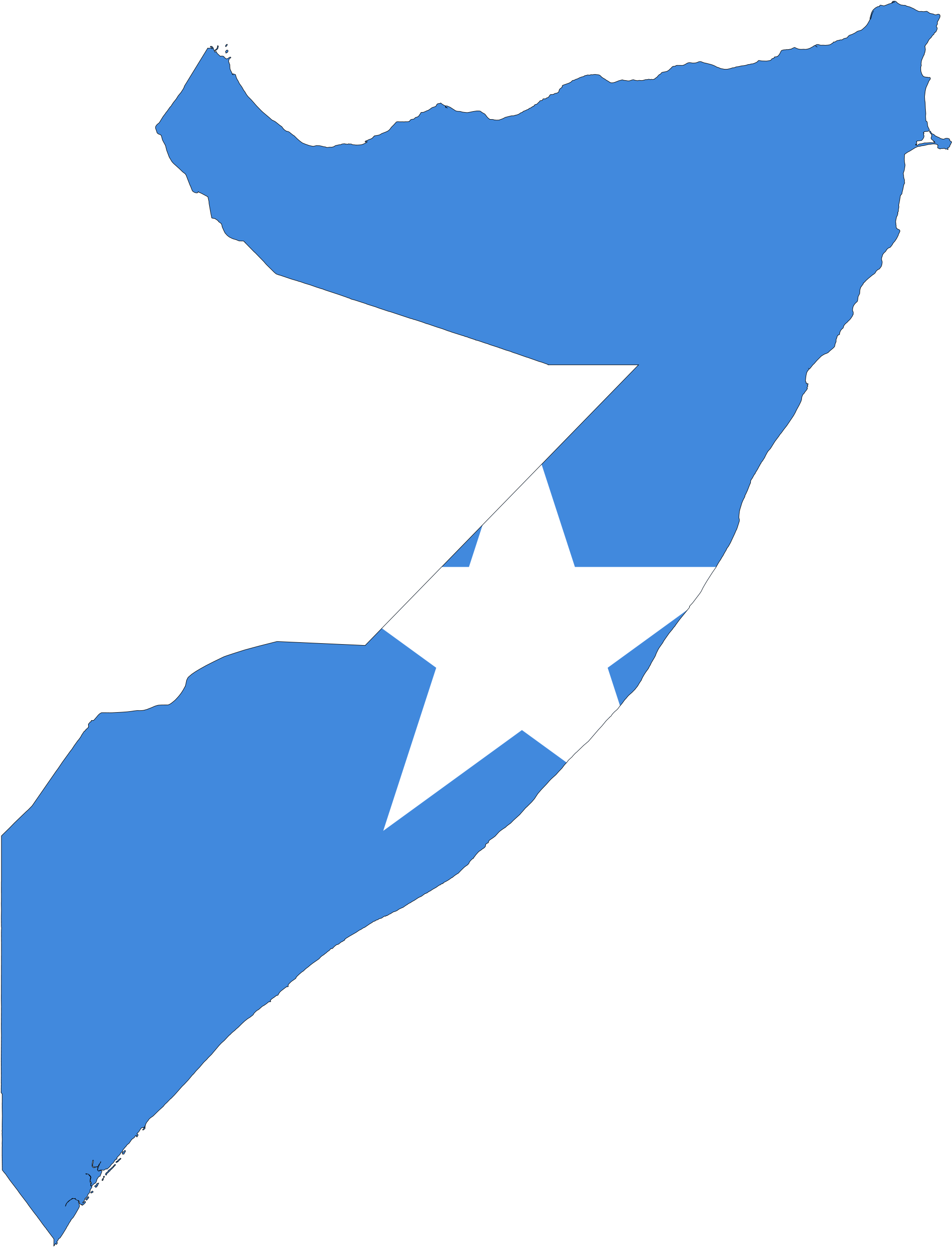 Somalia Flag Graphic