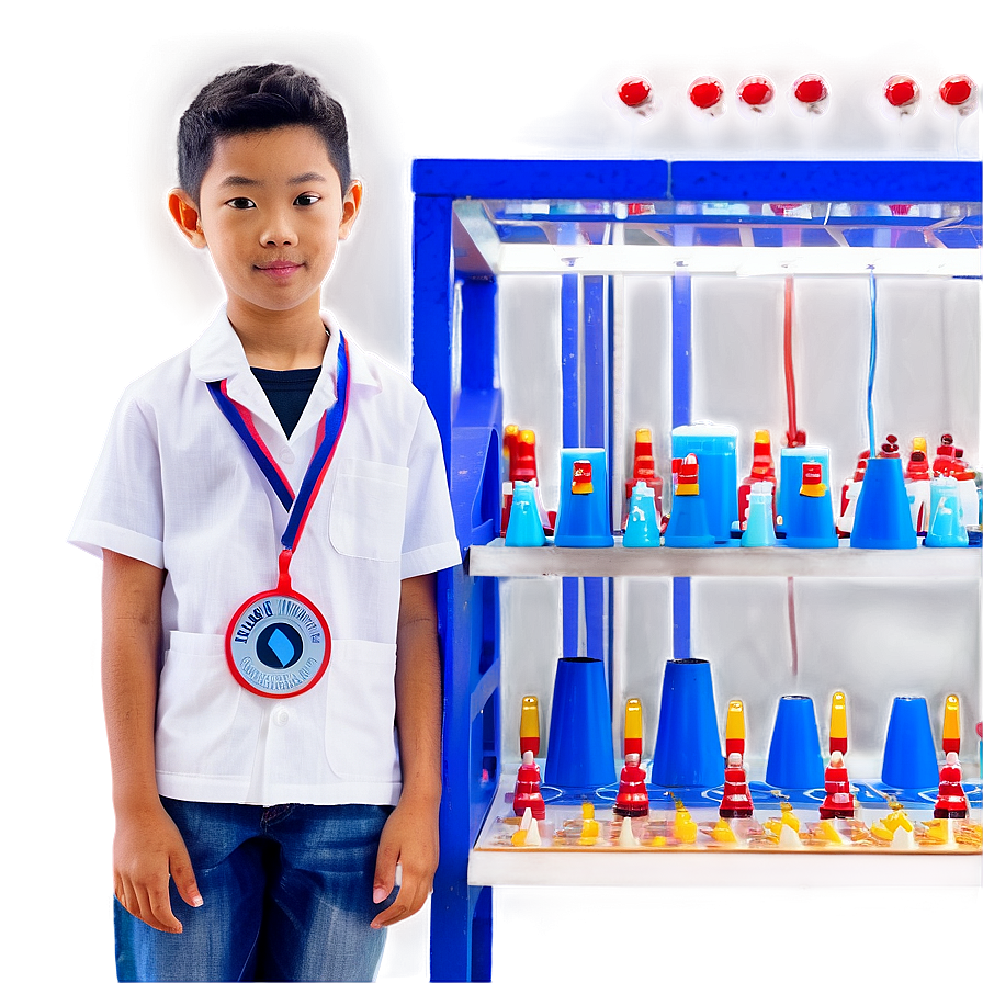 Son At Science Fair Png 4