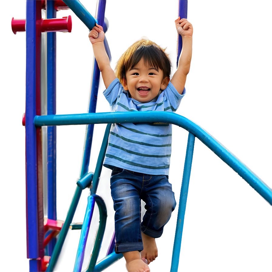 Son Enjoying Playground Png 39