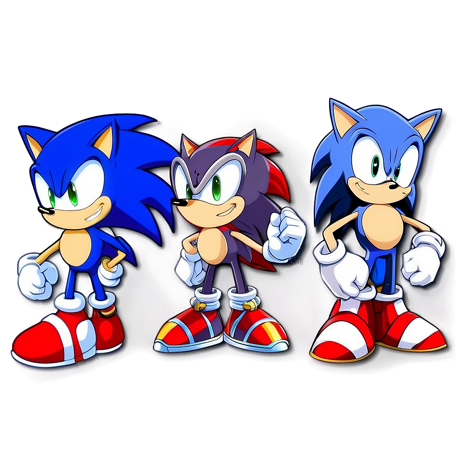 Sonic And Silver Team Png Jjd