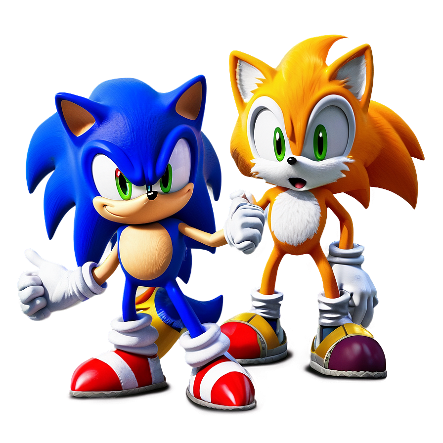 Sonic And Tails Adventure Png 89