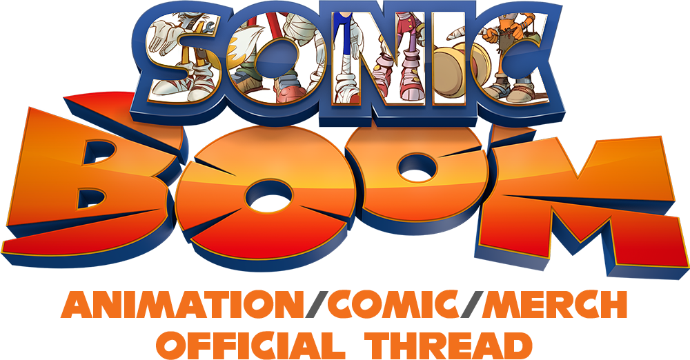 Sonic Boom Animation Comic Merch Thread