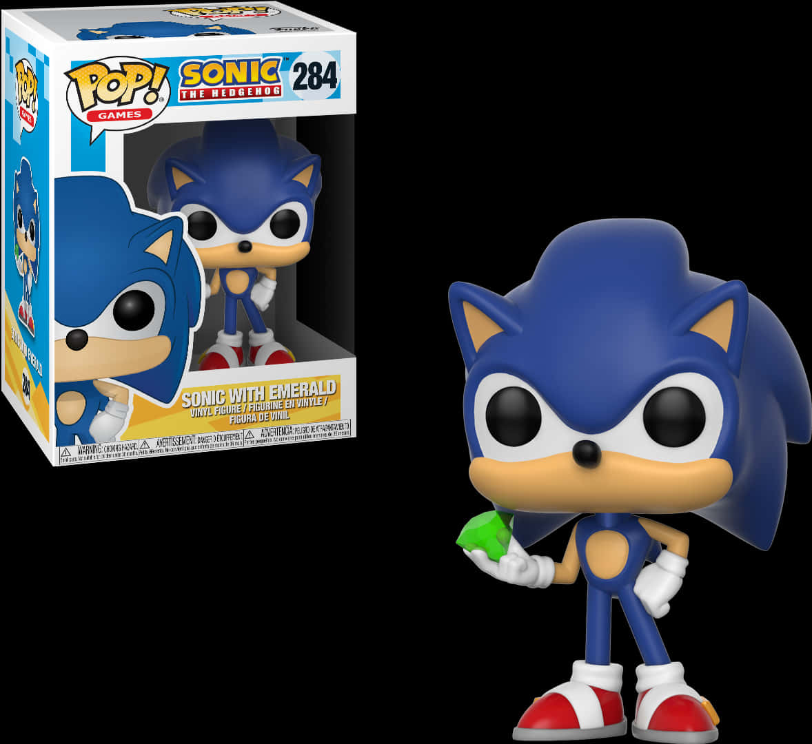 Sonic Funko Popwith Emerald