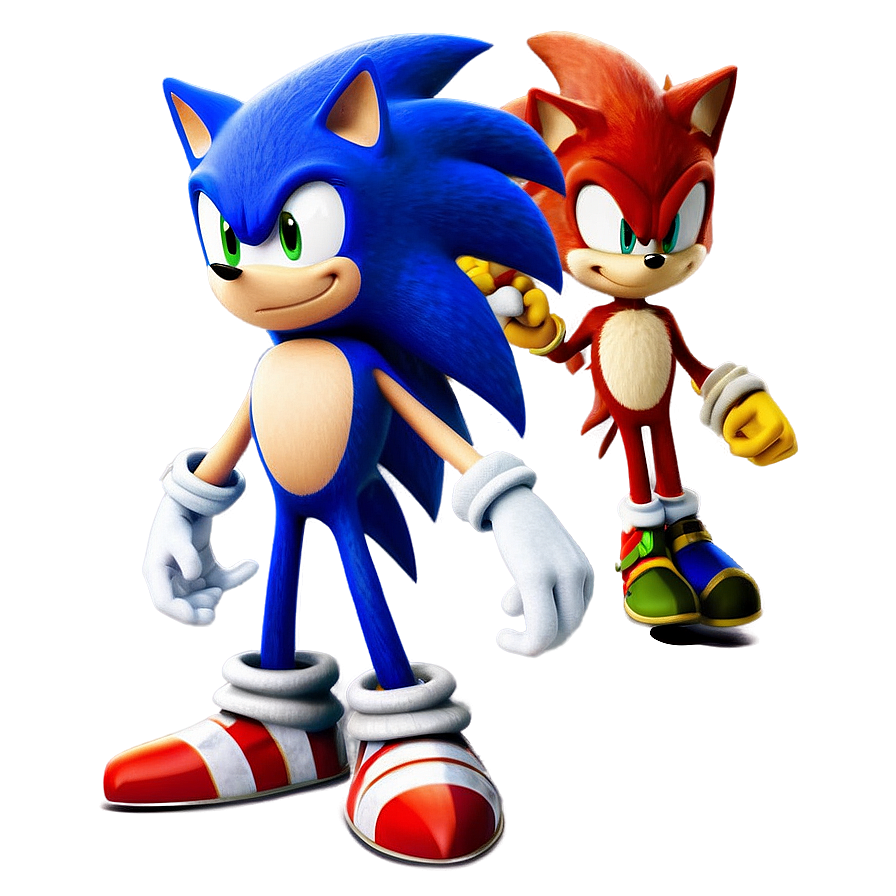 Sonic Movie Characters Png 06132024