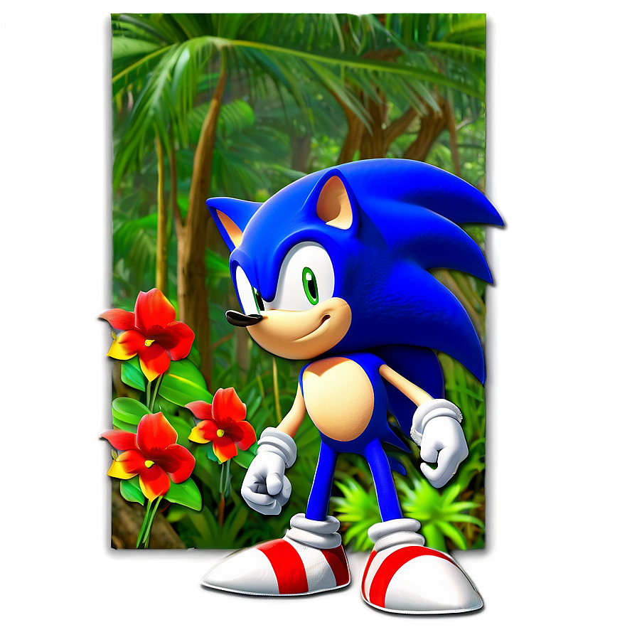 Sonic's Jungle Adventure Png 06272024