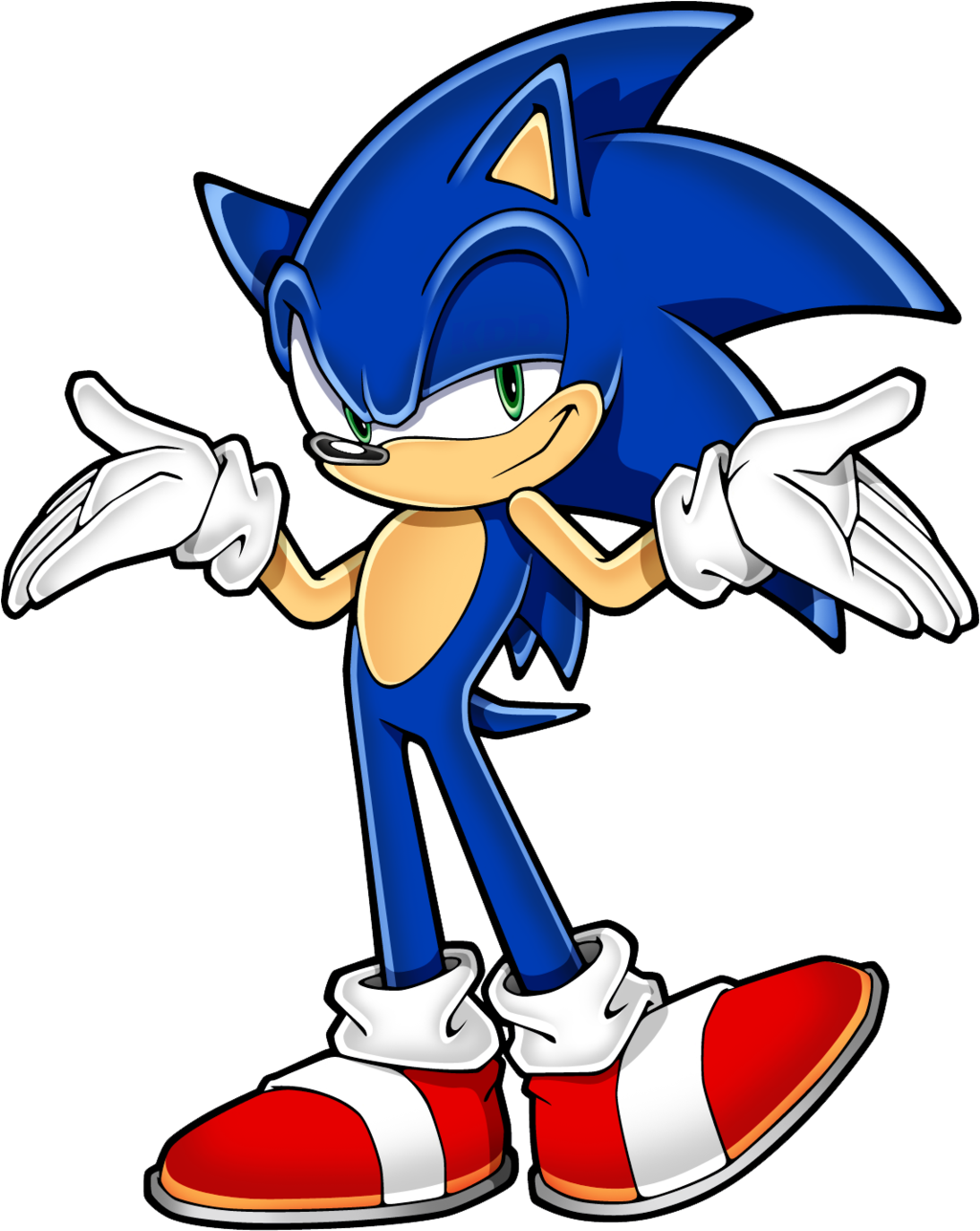 Sonic The Hedgehog Character Pose