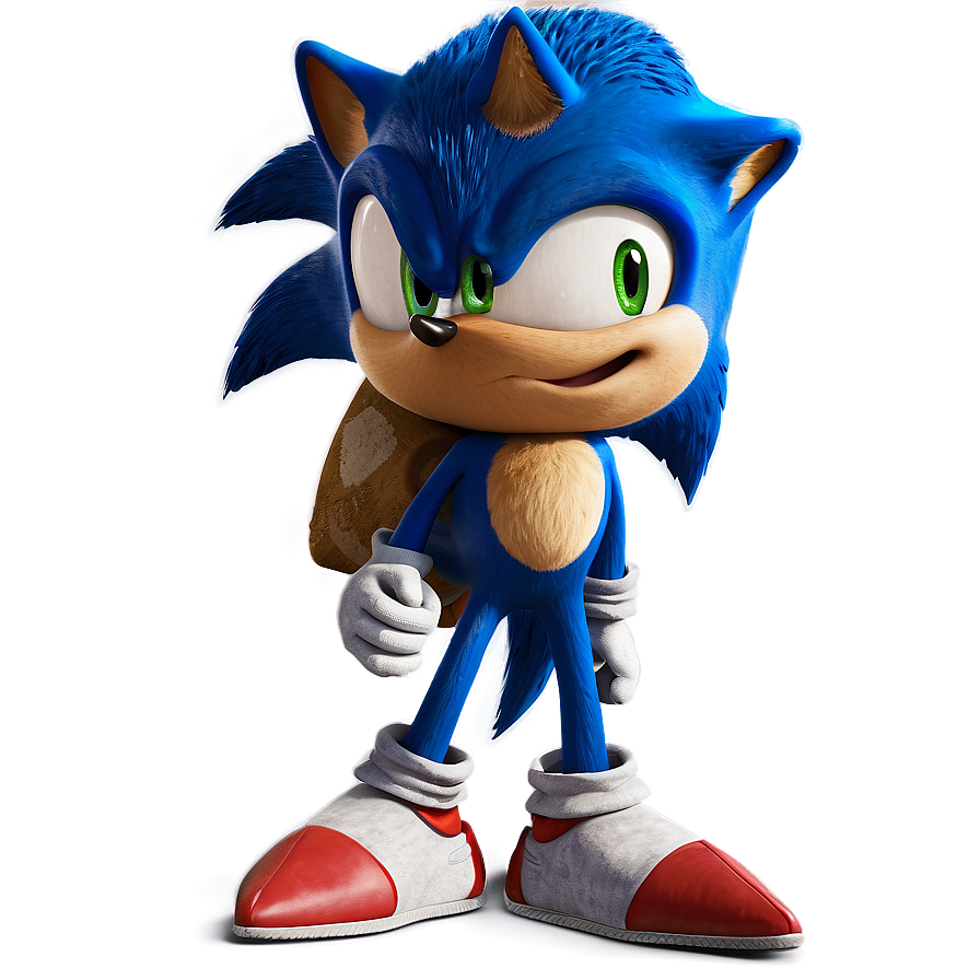 Sonic The Hedgehog Movie Version Png Dcy