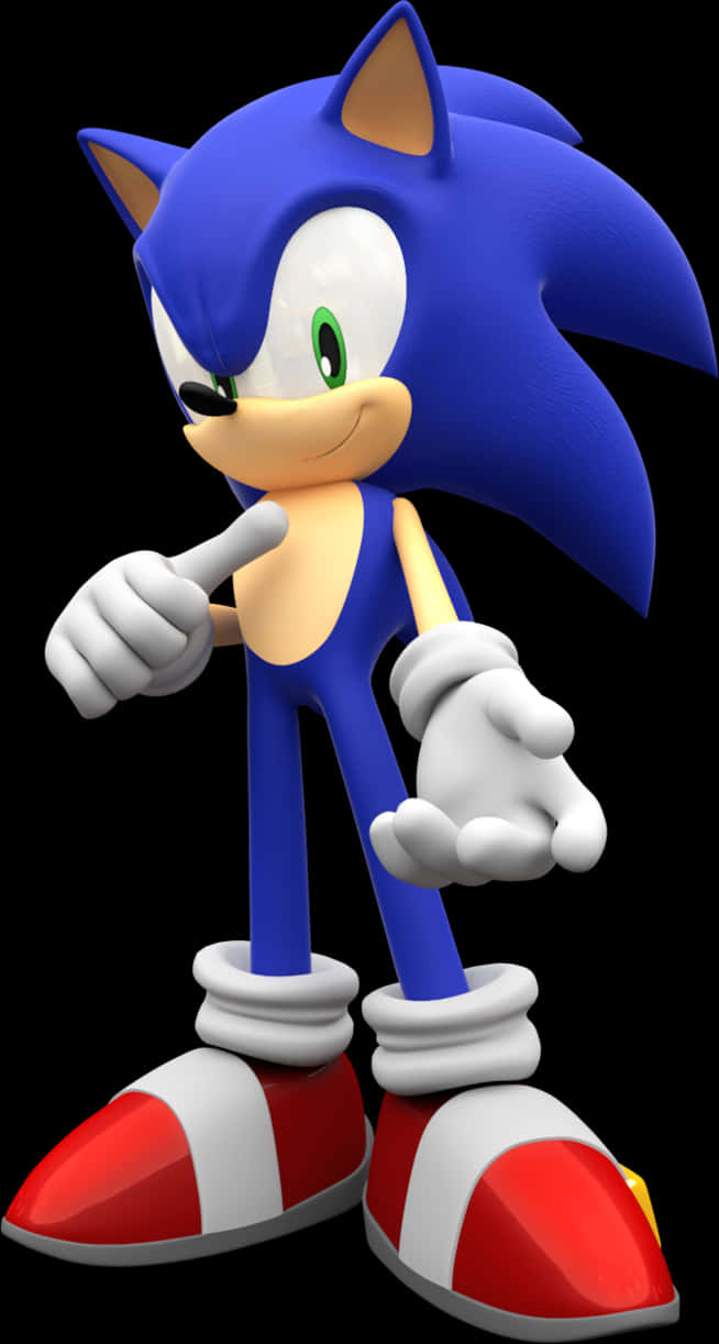 Sonic_ The_ Hedgehog_ Posing