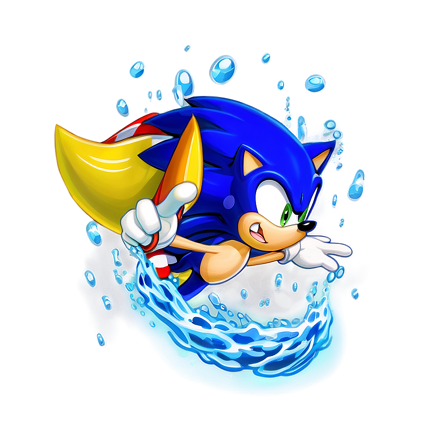 Sonic Underwater Scene PNG 04292024 PNG with transparent background