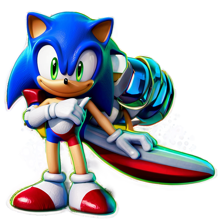 Sonic Winter Outfit PNG xky PNG with transparent background
