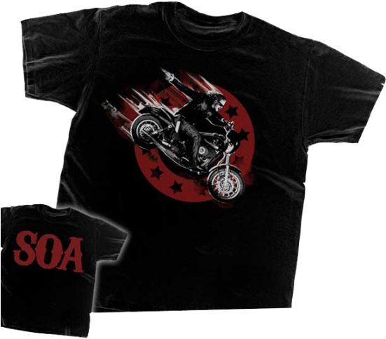 Sonsof Anarchy Motorcycle T Shirt Design