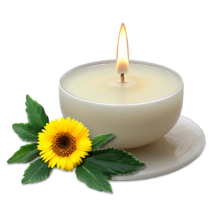 Soothing Chamomile Candle Png 72