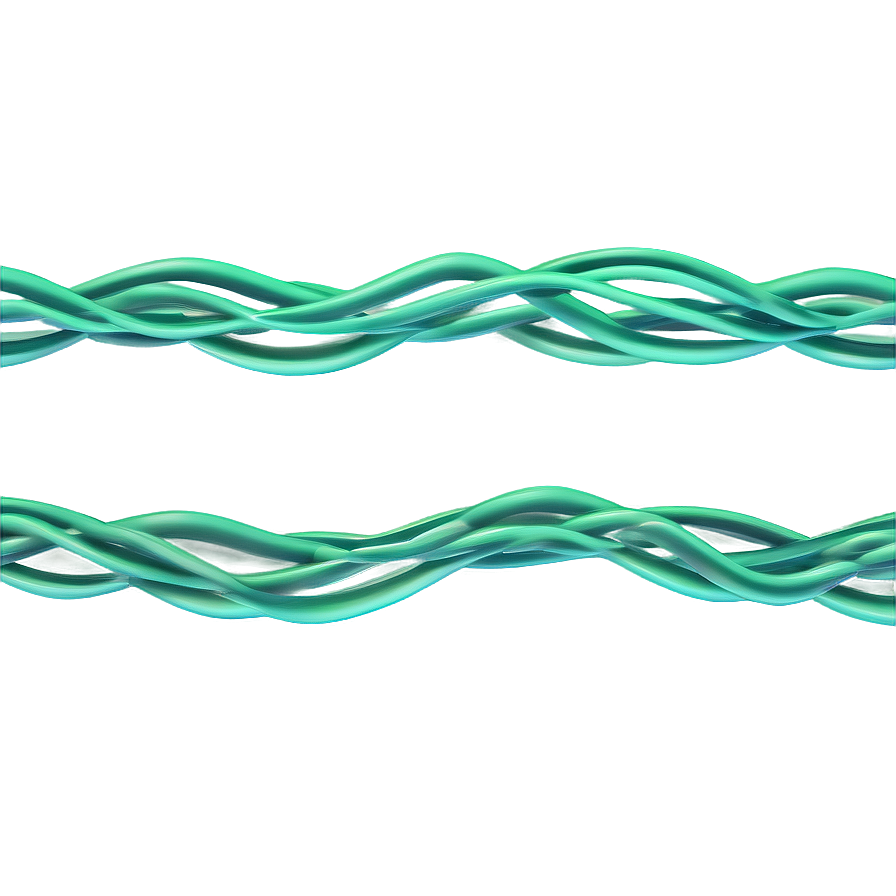 Soothing Green Wavy Lines Png 06212024