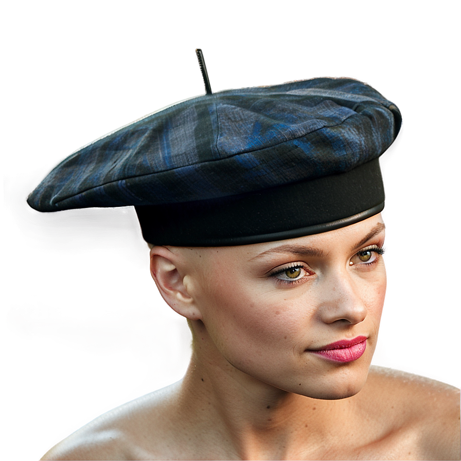 Sophisticated Beret Art Png 06122024