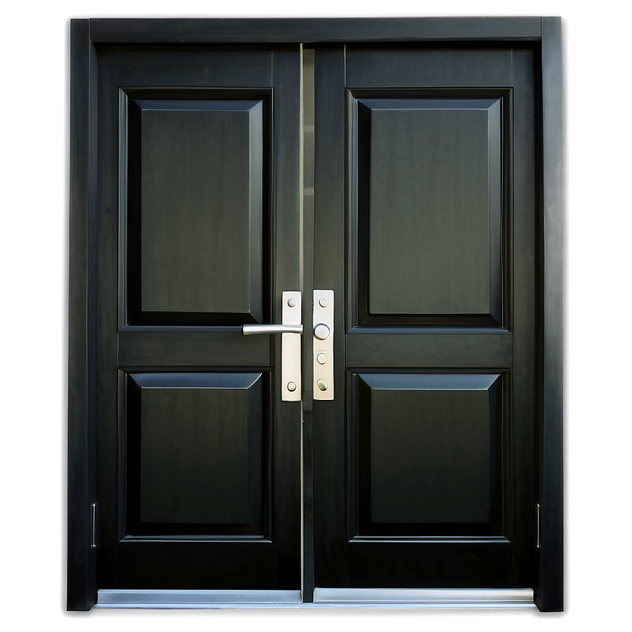 Sophisticated Black Door Png Tvc37