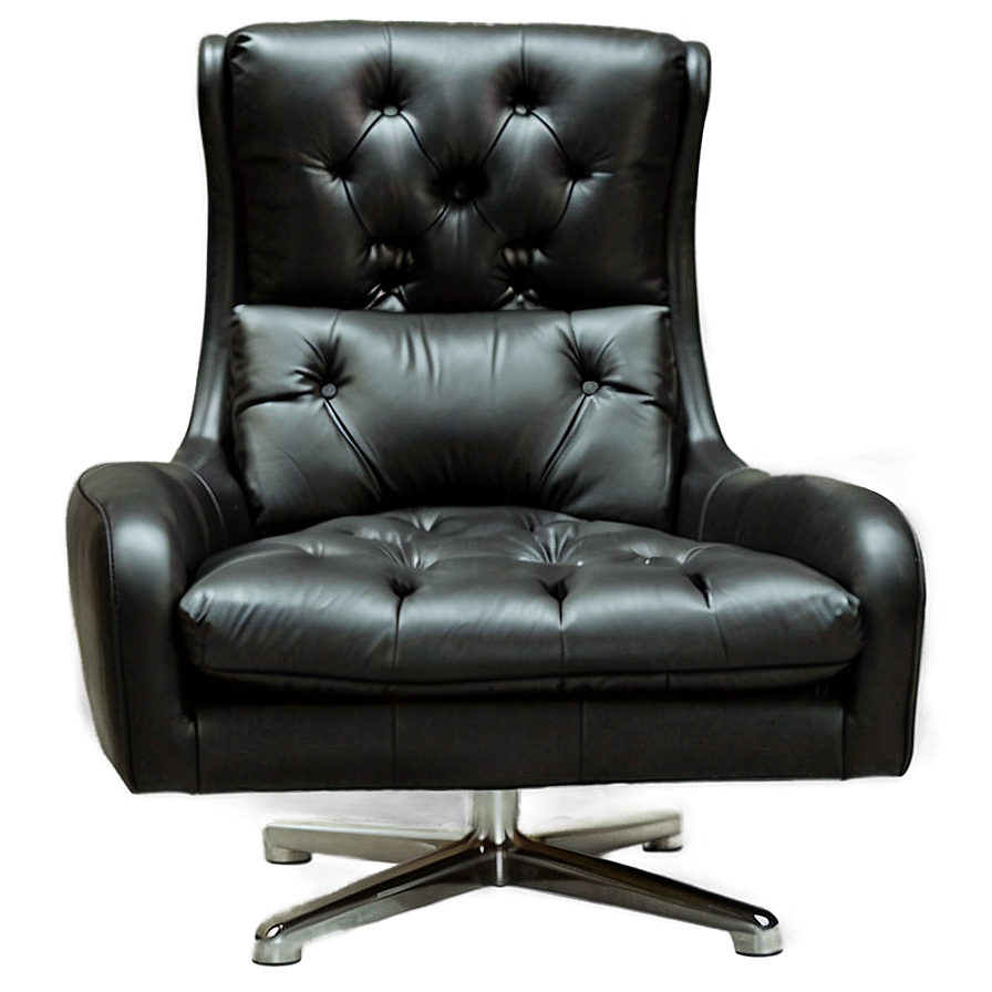Sophisticated Executive Armchair PNG 06262024 PNG with transparent background
