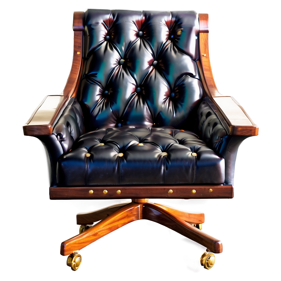 Sophisticated Executive Armchair PNG oqj PNG with transparent background
