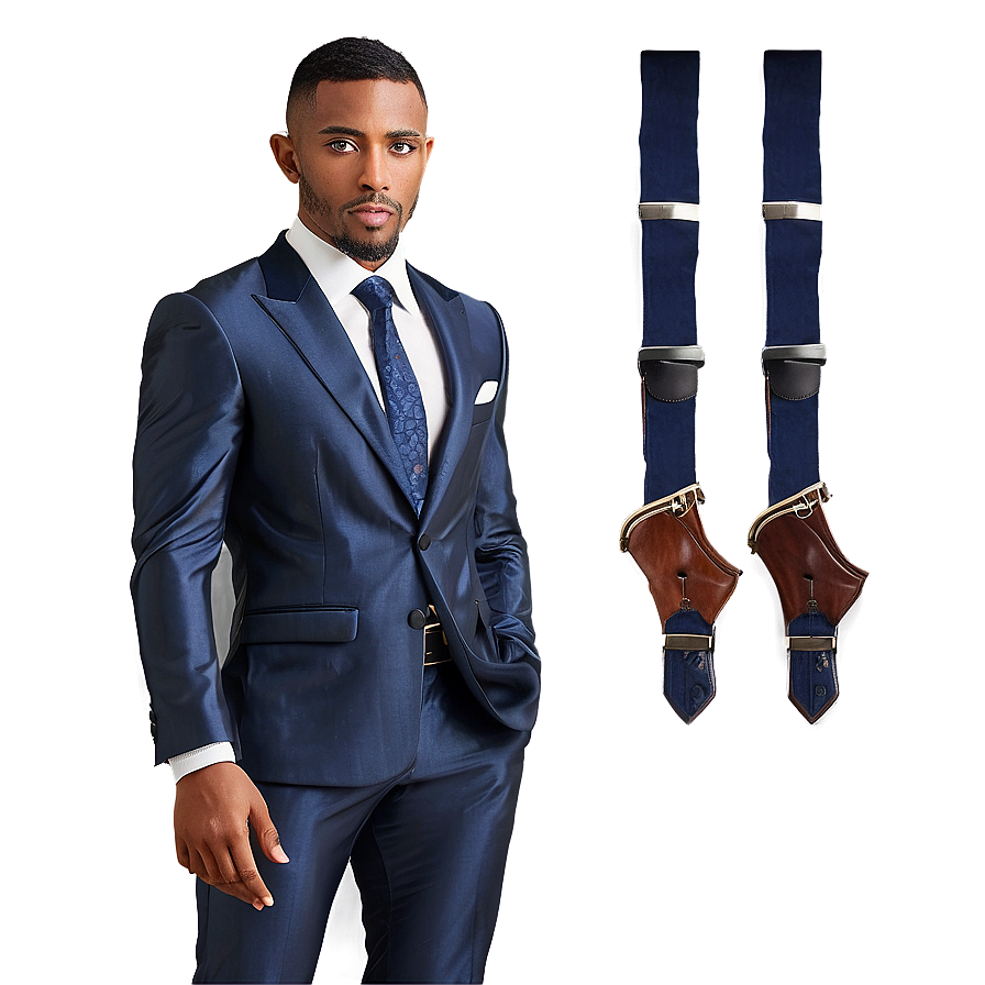 Sophisticated Man Suit Png Cxu