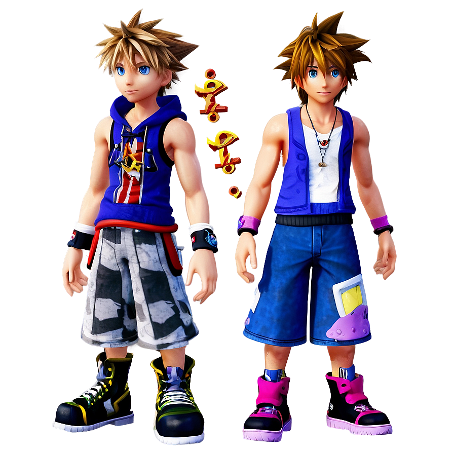 Sora And Riku Png 06252024