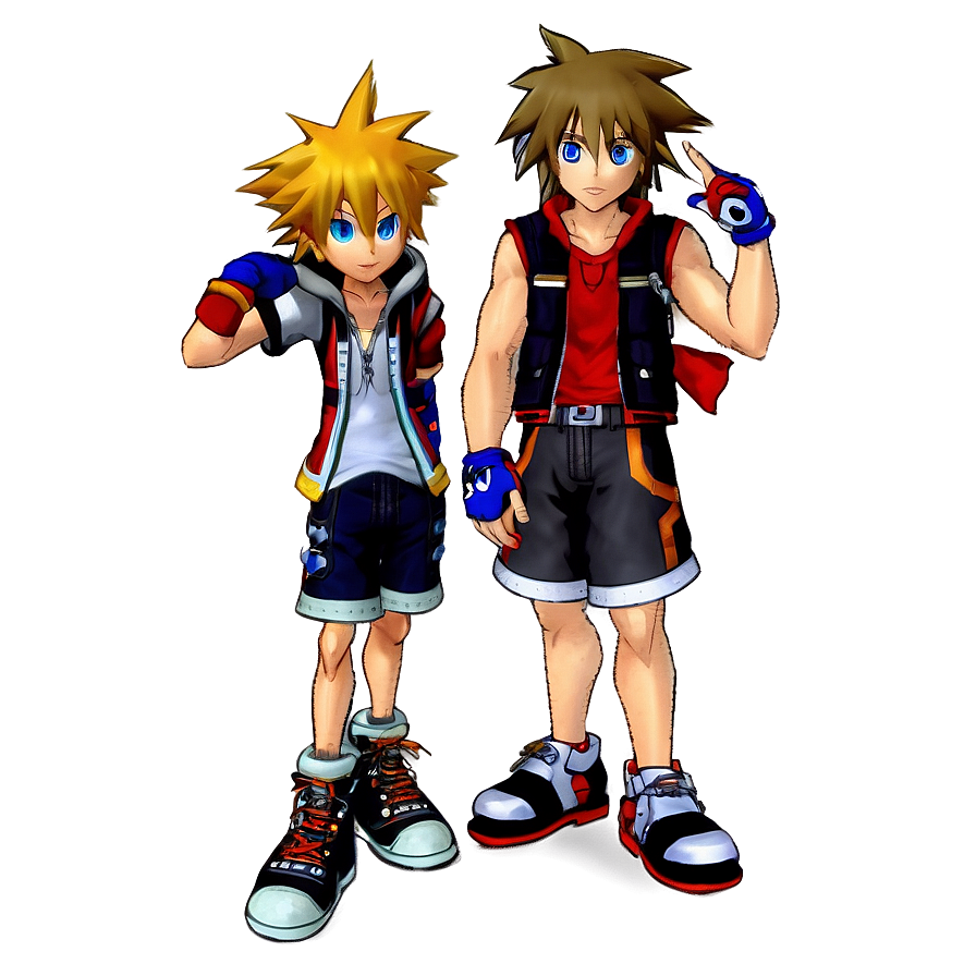 Sora And Riku Png 06252024