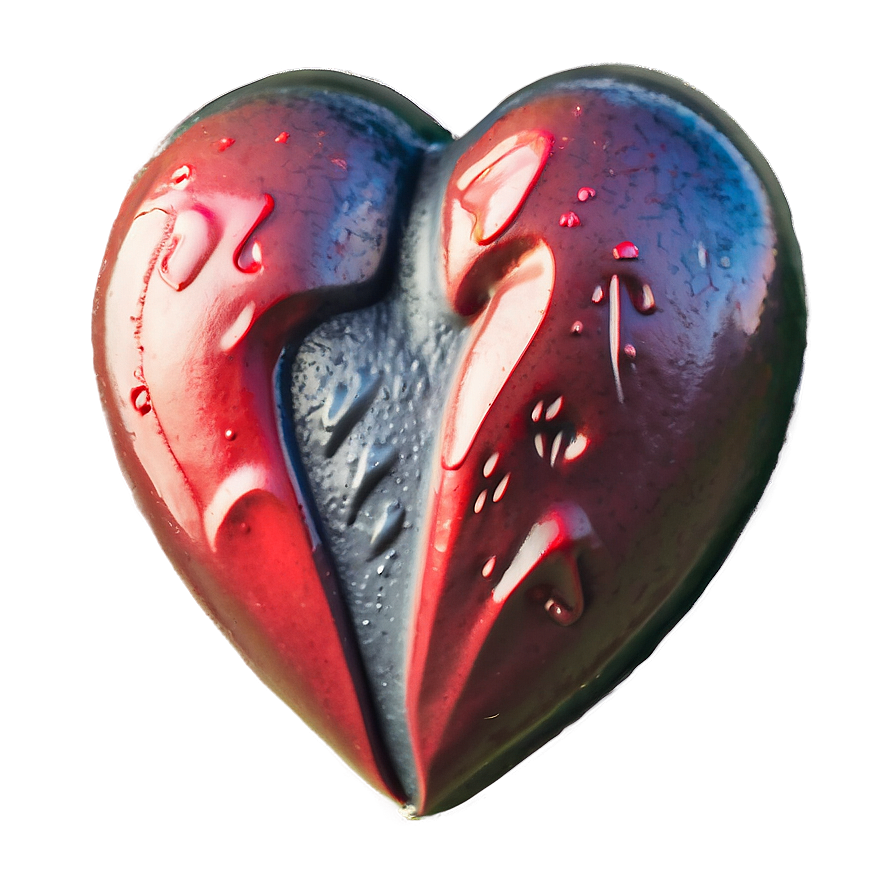 Sorrowful Broken Heart Emoji Png 49