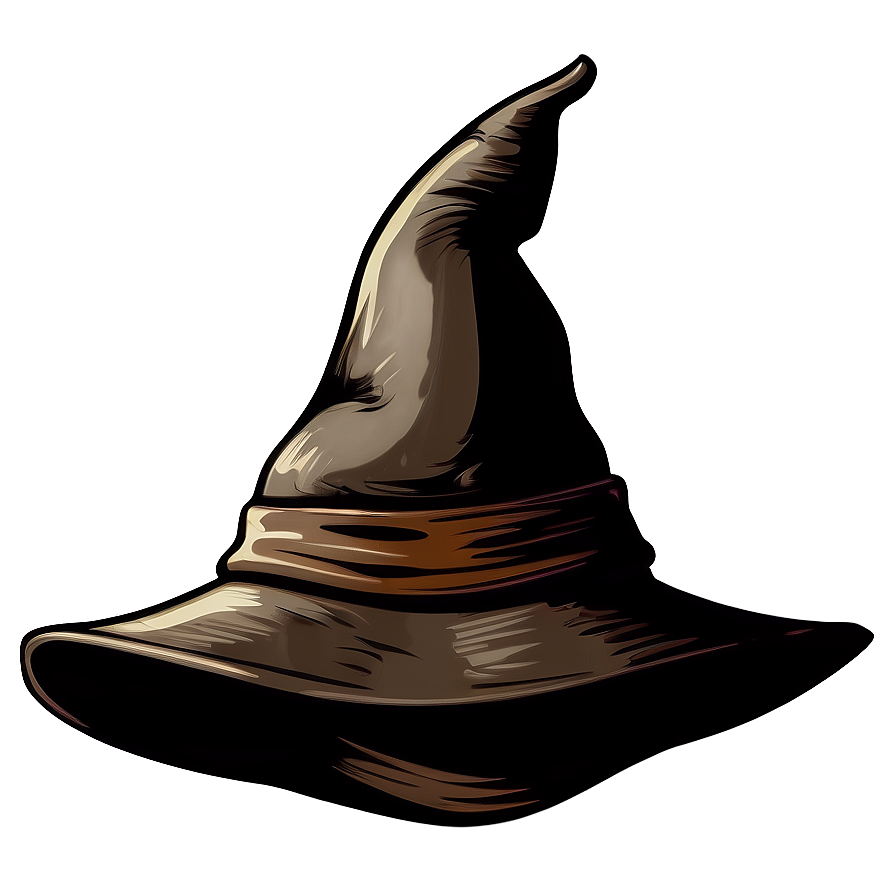 Sorting Hat Illustration PNG vlc84 PNG with transparent background