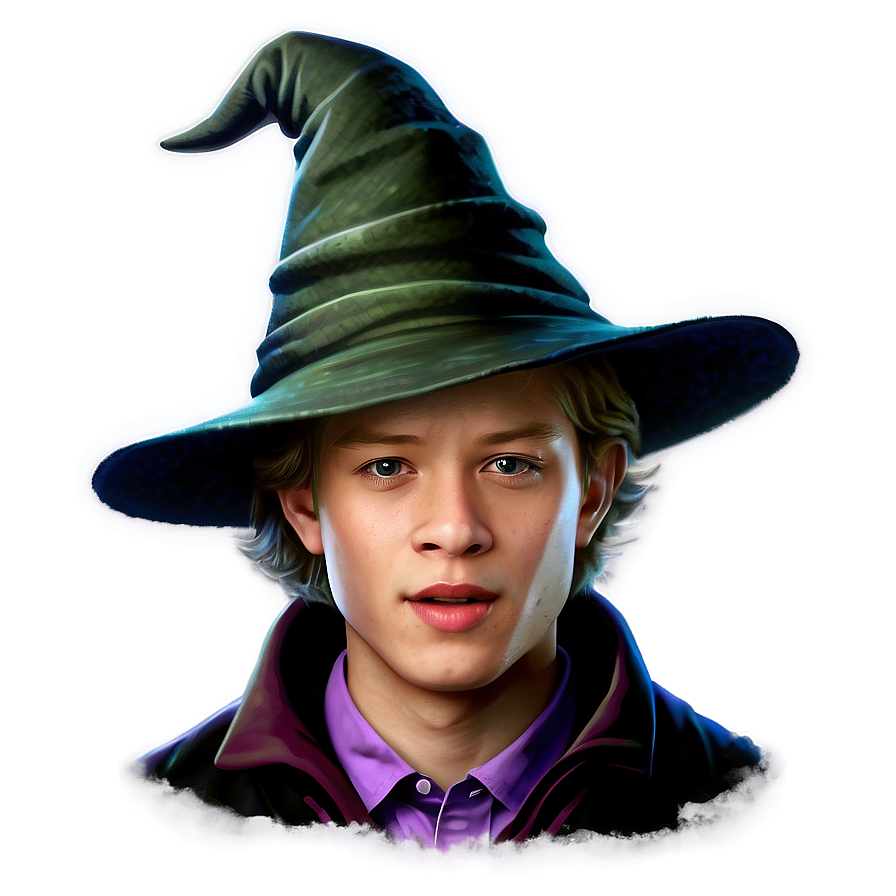 Sorting Hat On Stool Png Par