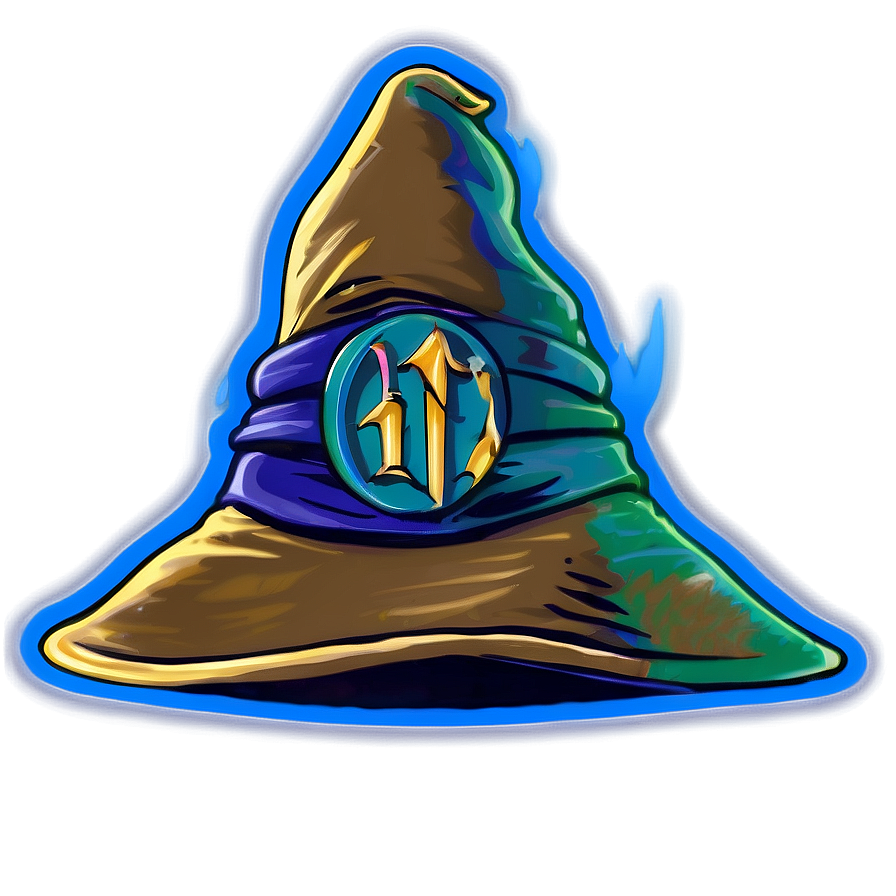 Sorting Hat With Hogwarts Houses Png 06202024