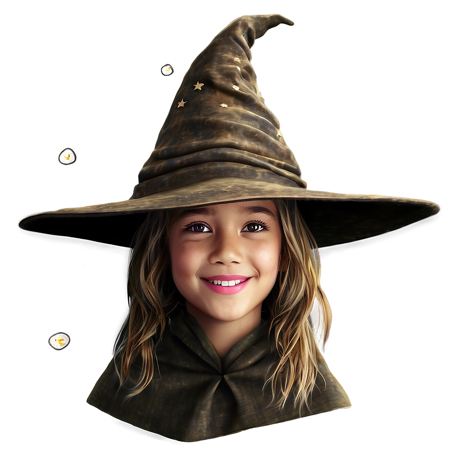 Sorting Hat With Stars Png 06202024