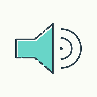 Sound Icon Graphic PNG with transparent background